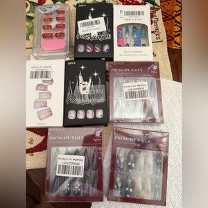 Assorted Press-On Nails Set